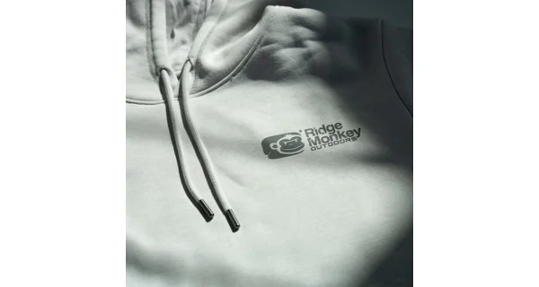 RIDGEMONKEY - Mikina Dispersion Lounge Hoody Mens White vel. S