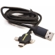 RIDGEMONKEY - Napájecí kabel Vault USB-A to Multi Out Cable 1 m