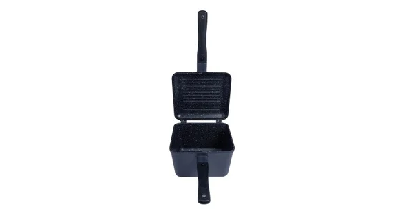 RIDGEMONKEY - Pánev Connect Deep Pan and Griddle Granite Edition
