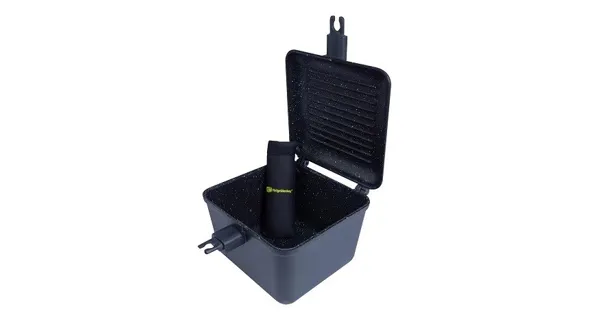 RIDGEMONKEY - Pánev Connect Deep Pan and Griddle Granite Edition