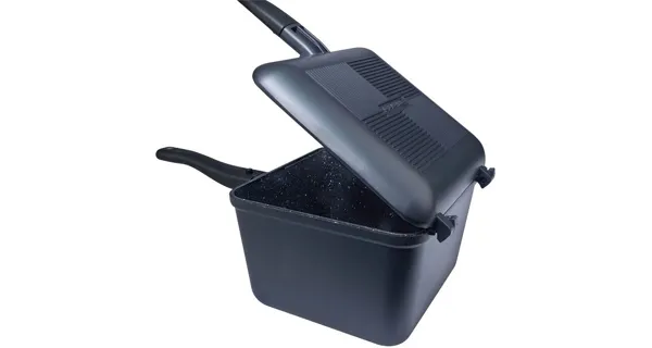 RIDGEMONKEY - Pánev Connect Deep Pan and Griddle Granite Edition