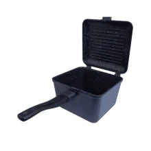 RIDGEMONKEY - Pánev Connect Deep Pan and Griddle Granite Edition