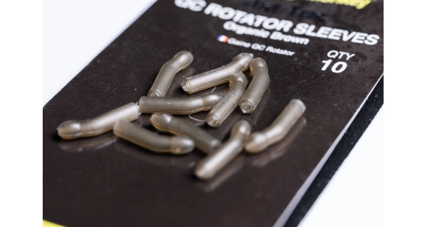 RIDGEMONKEY - Převlek Change Rotator Sleeves Organic Brown 10 ks