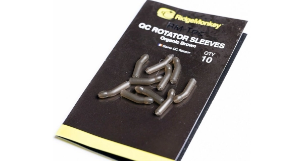 RIDGEMONKEY - Převlek Change Rotator Sleeves Organic Brown 10 ks