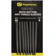 RIDGEMONKEY - Převlek Rock Bottom Tungsten Anti Tangle Sleeves Long 45 mm
