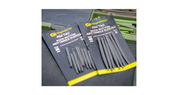 RIDGEMONKEY - Převlek Rock Bottom Tungsten Anti Tangle Sleeves Long 45 mm