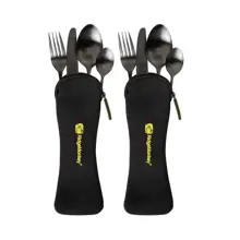 RIDGEMONKEY - Sada příborů DLX Cutlery Set Twin Pack