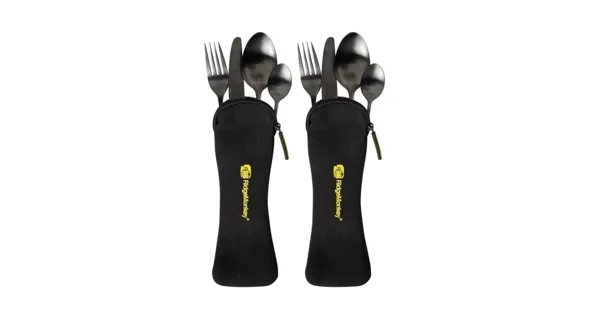 RIDGEMONKEY - Sada příborů DLX Cutlery Set Twin Pack
