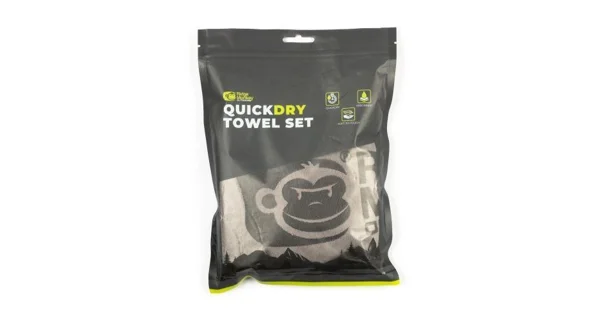 RIDGEMONKEY - Set Ručníků QuickDry Towel Set Grey