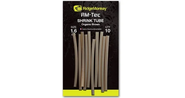 RIDGEMONKEY - Smršťovací bužírka Connexion Shrink Tube Organic Brown 2,4 mm