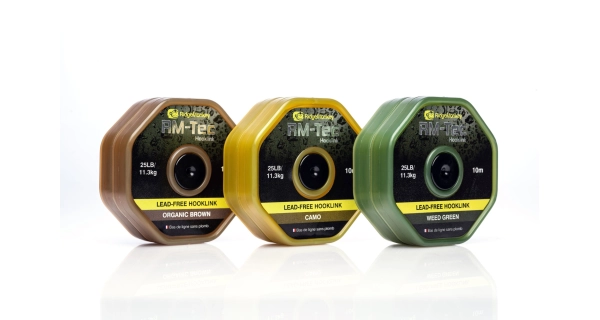 RIDGEMONKEY - Šňůrka RM-Tec Lead Free Hooklink 25 lb 10 m Camo