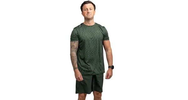 RIDGEMONKEY - Tričko APEarel CoolTech Camo Edition T-Shirt vel. L