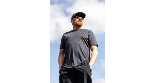 RIDGEMONKEY - Tričko APEarel CoolTech Stealth Edition T-Shirt vel. 3XL