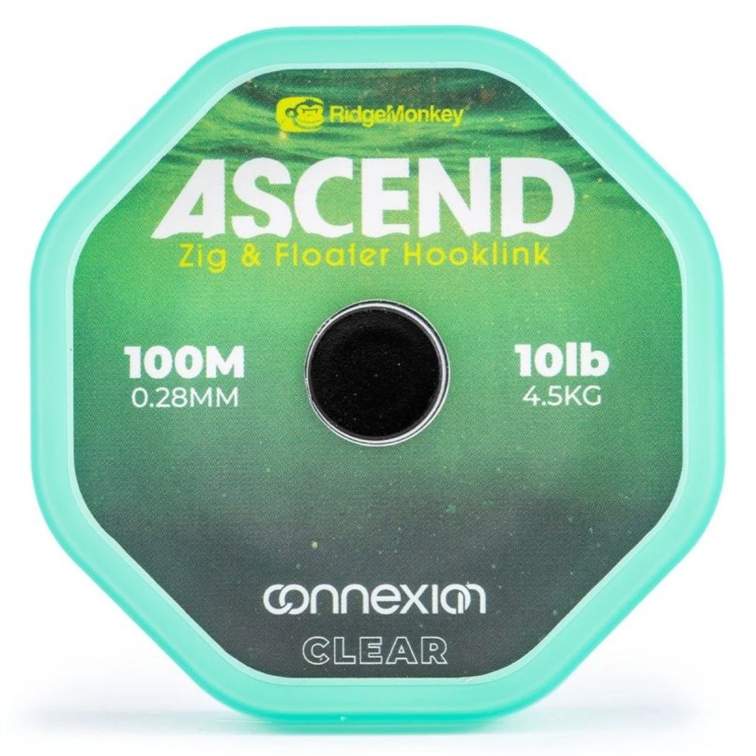RIDGEMONKEY RIDGEMONKEY - Vlasec Ascend Zig and Floater Hooklink 0,28 mm 10 lb 100 m