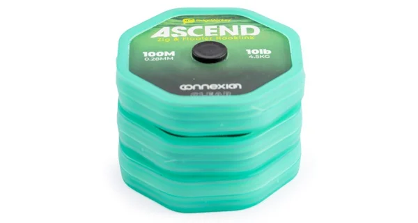 RIDGEMONKEY - Vlasec Ascend Zig and Floater Hooklink 0,28 mm 10 lb 100 m