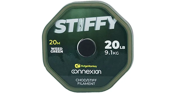 RIDGEMONKEY - Vlasec Connexion Stiffy Chod/Stiff Filament 20 lb 20 m