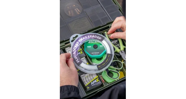 RIDGEMONKEY - Vlasec Fluorocast Snag Leader 0,6 mm 40 lb 100 m Clear