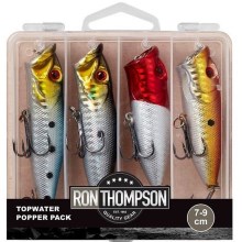RON THOMPSON - Sada Topwater Popper Pack 7 - 9 cm