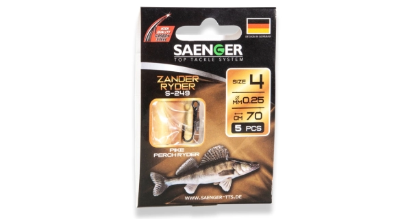 SAENGER - Návazec na candáty Zander vel. 1/0 5 ks