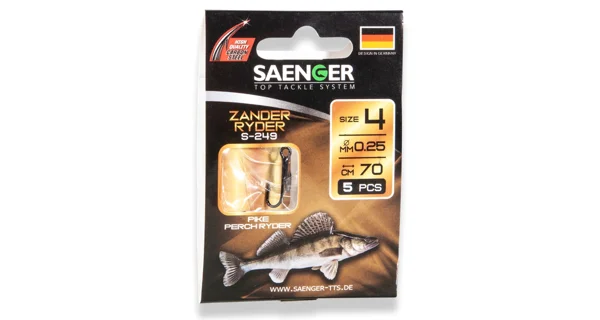 SAENGER - Návazec na candáty Zander vel. 2 5 ks