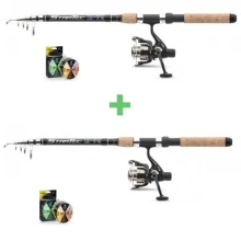 SAENGER - Prut Startec Allround 3 m 30-75 g + naviják + vlasec 1+1