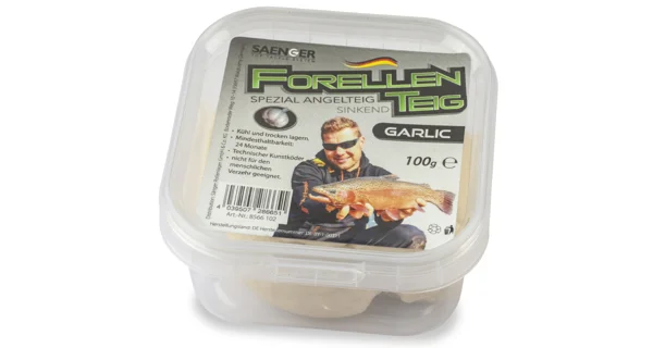 SAENGER - Těsto na pstruhy Garlic 100 g