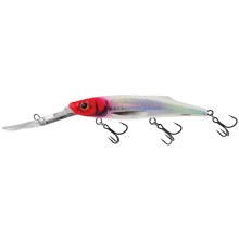 SALMO - Freediver super deep runner - 12 cm holographic red head