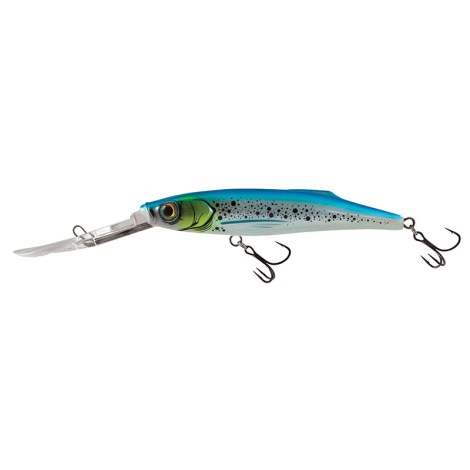 SALMO - Freediver super deep runner - 9 cm blue parakeet