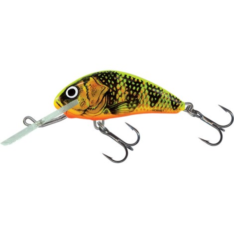 SALMO - Hornet floating - 6 cm gold fluo perch