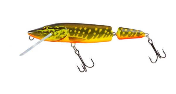 SALMO - Pike jointed floating - 13 cm hot pike