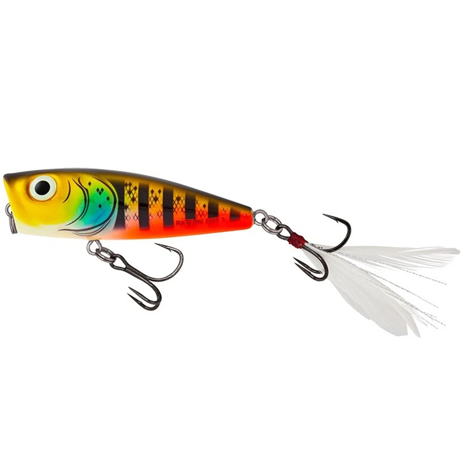 SALMO - Popper Rattlin Pop Floating Hot Gill 7 cm
