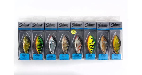 SALMO - Slider sinking - 7 cm real hot perch