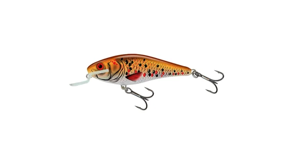 SALMO - Wobler Executor Shallow Runner 7 cm Holographic Golden Back