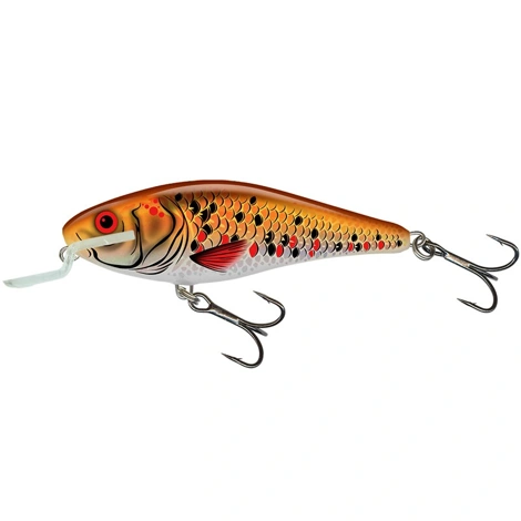 SALMO - Wobler Executor Shallow Runner 7 cm Holographic Golden Back