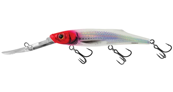SALMO - Wobler Freediver Super Deep Runner 12 cm Holographic Red Head