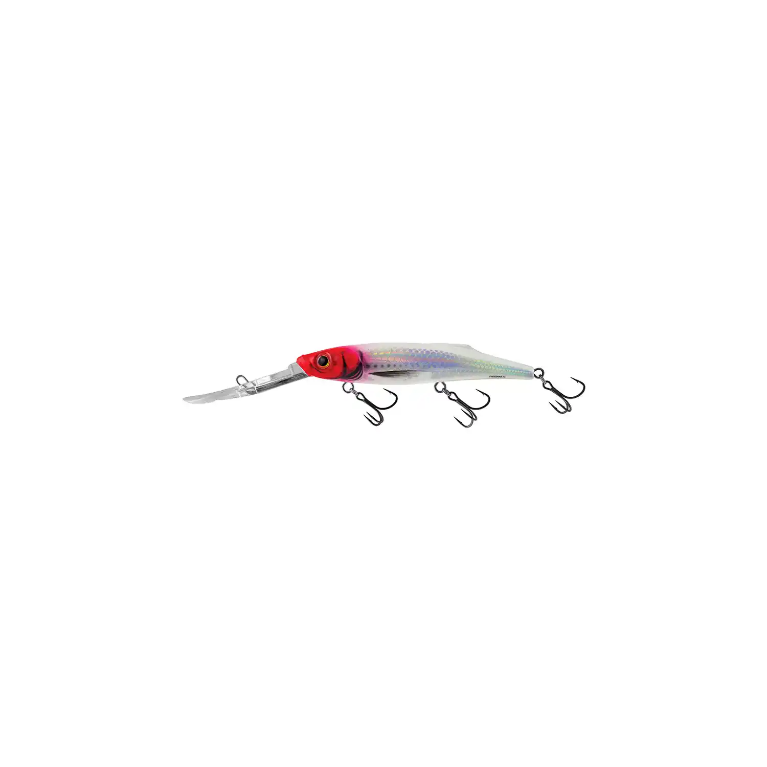 SALMO - Wobler Freediver Super Deep Runner 12 cm Holographic Red Head