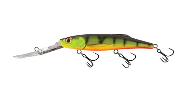 SALMO - Wobler Freediver Super Deep Runner 12 cm Hot Perch