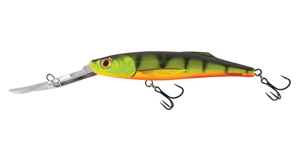 SALMO - Wobler Freediver super deep runner - 9 cm hot perch