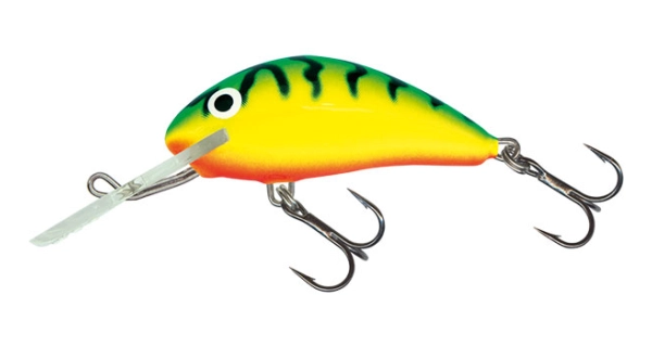 SALMO - Wobler Hornet Floating Green Tiger 5 cm
