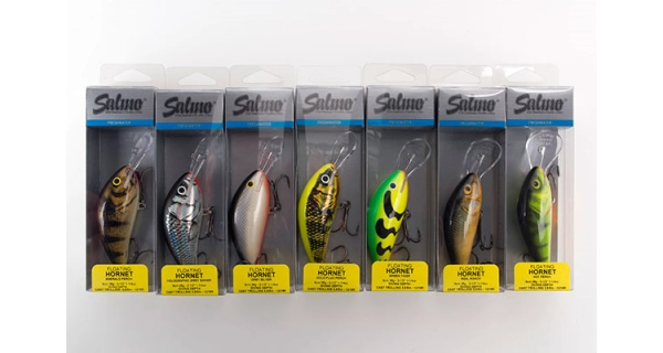 SALMO - Wobler Hornet Floating Green Tiger 9 cm