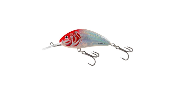 SALMO - Wobler Hornet Floating Holo Red Hed 9 cm