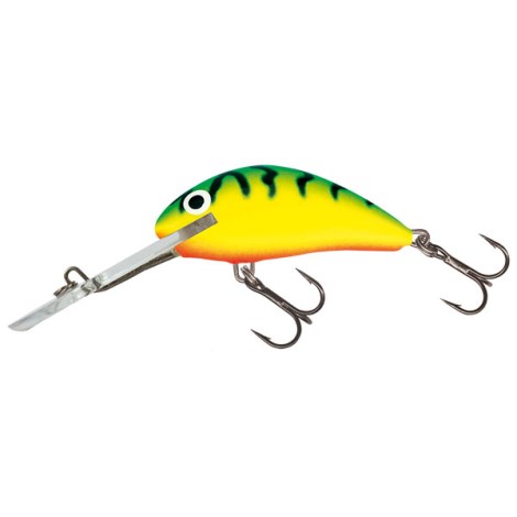 SALMO - Wobler Hornet Super Deep Runner Green Tiger 5 cm