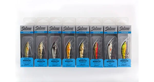 SALMO - Wobler Minnow Sinking 5 cm 5 g Holo Real Minnow