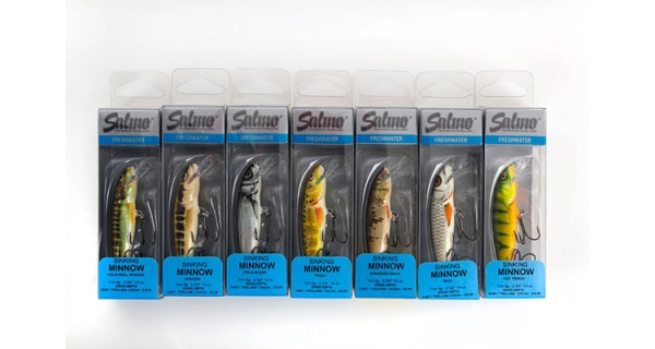 SALMO - Wobler Minnow Sinking 7 cm Holo Real Minnow