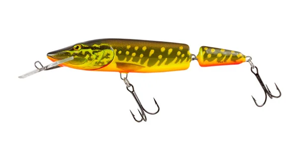 SALMO -  Wobler Pike Jointed Deep Runner Hot Pike 13 cm 24 g