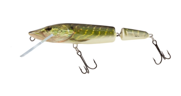 SALMO - Wobler Pike Jointed Floating Real Pike 13 cm