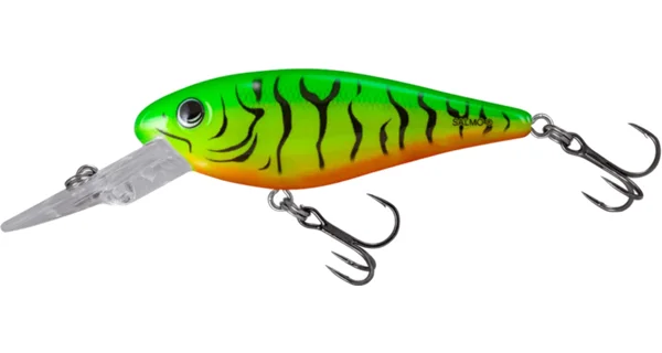 SALMO - Wobler Rattlin Executors SDR Clear 5 cm 5,5 g Green Tiger