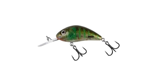SALMO - Wobler Rattlin Hornet Clear Floating Green Gill 5,5 cm