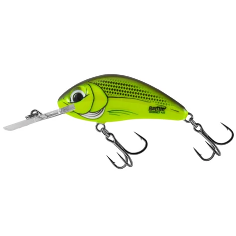 SALMO - Wobler Rattlin Hornet Floating 3,5 cm Chartreuse
