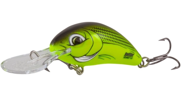 SALMO - Wobler Rattlin Hornet Floating 3,5 cm Chartreuse